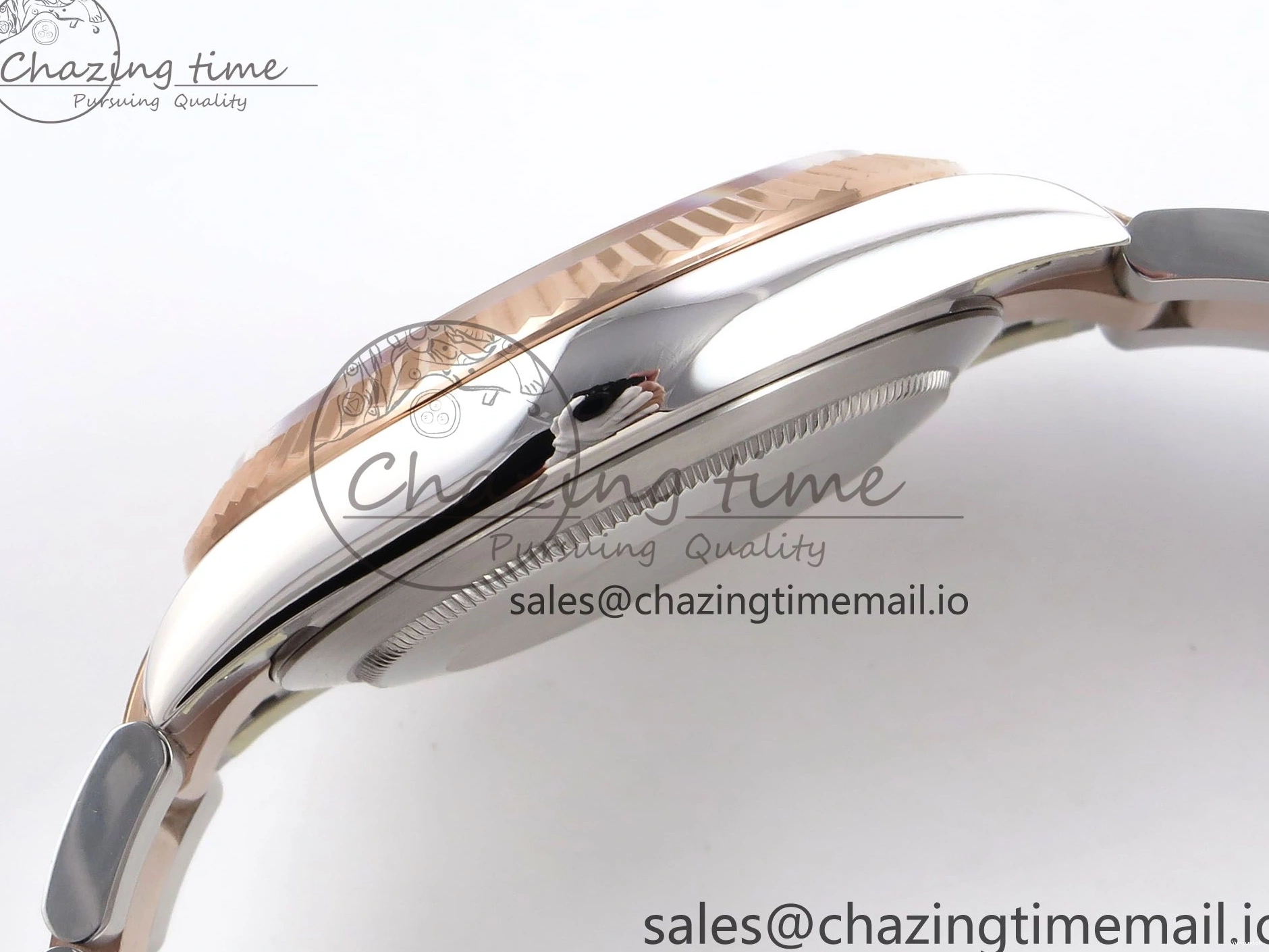 1:1 126331 Bracelet RG 904L DateJust Oyster SH3235（Gain on SS RG 41 Best Edition Steel Weight） Diamonds Dial ARF 0414